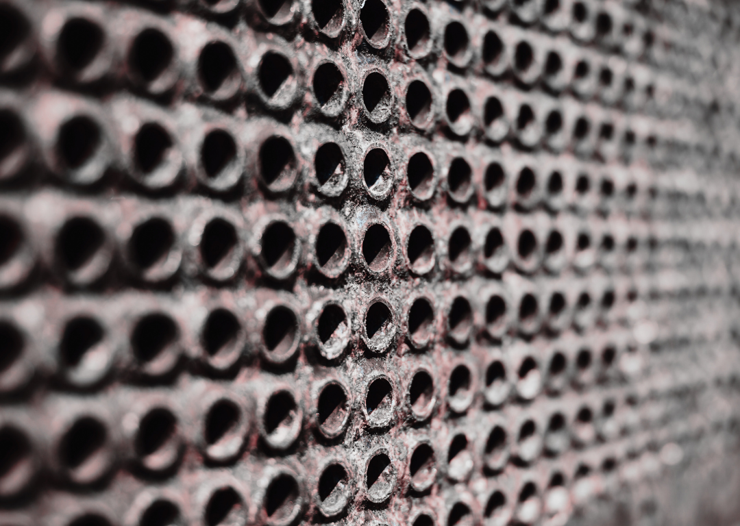 Shell-and-tube heat exchanger unit