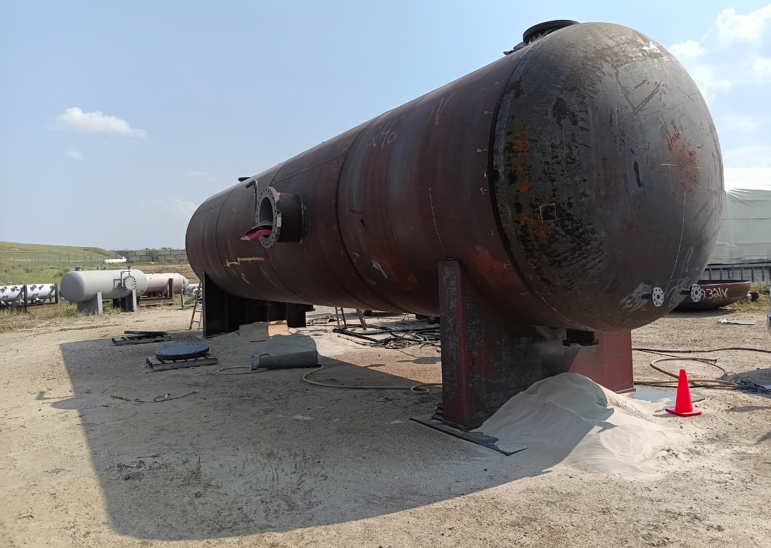 Field pressure vessel for audit context