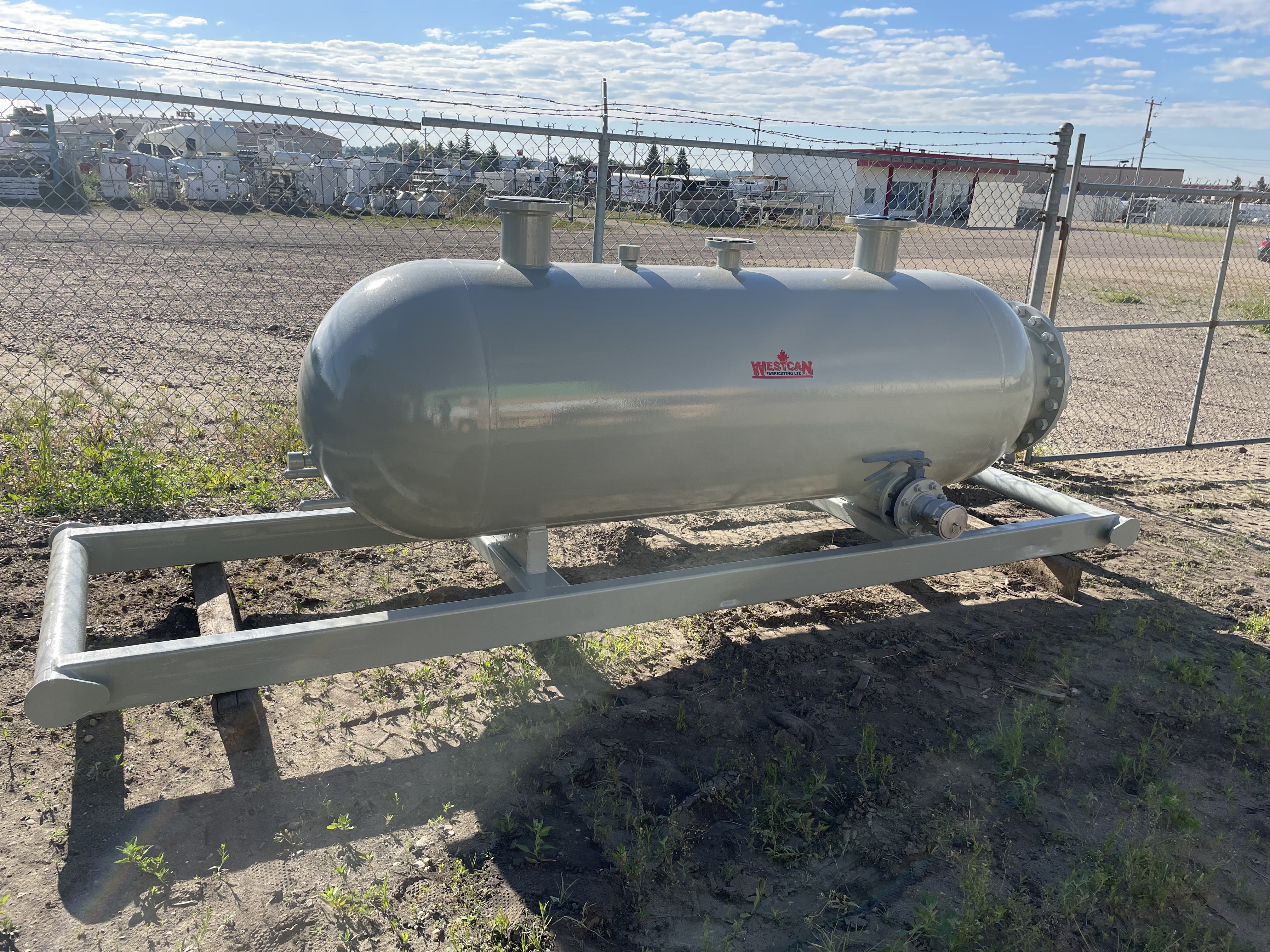 Complete CES-860-B pressure vessel skid